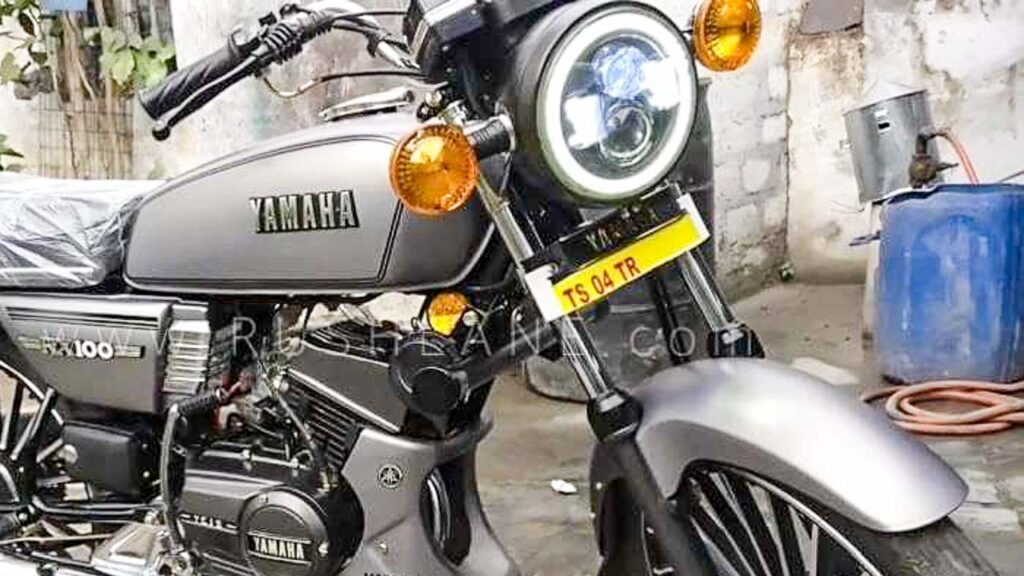 इंतजार की घड़ी खत्म Yamaha RX 100 बाइक का नया और धांसू लुक कम कीमत में ज्यादा माइलेज और हाई स्पीड